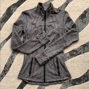 Lululemon Define Jacket in Heathered Black